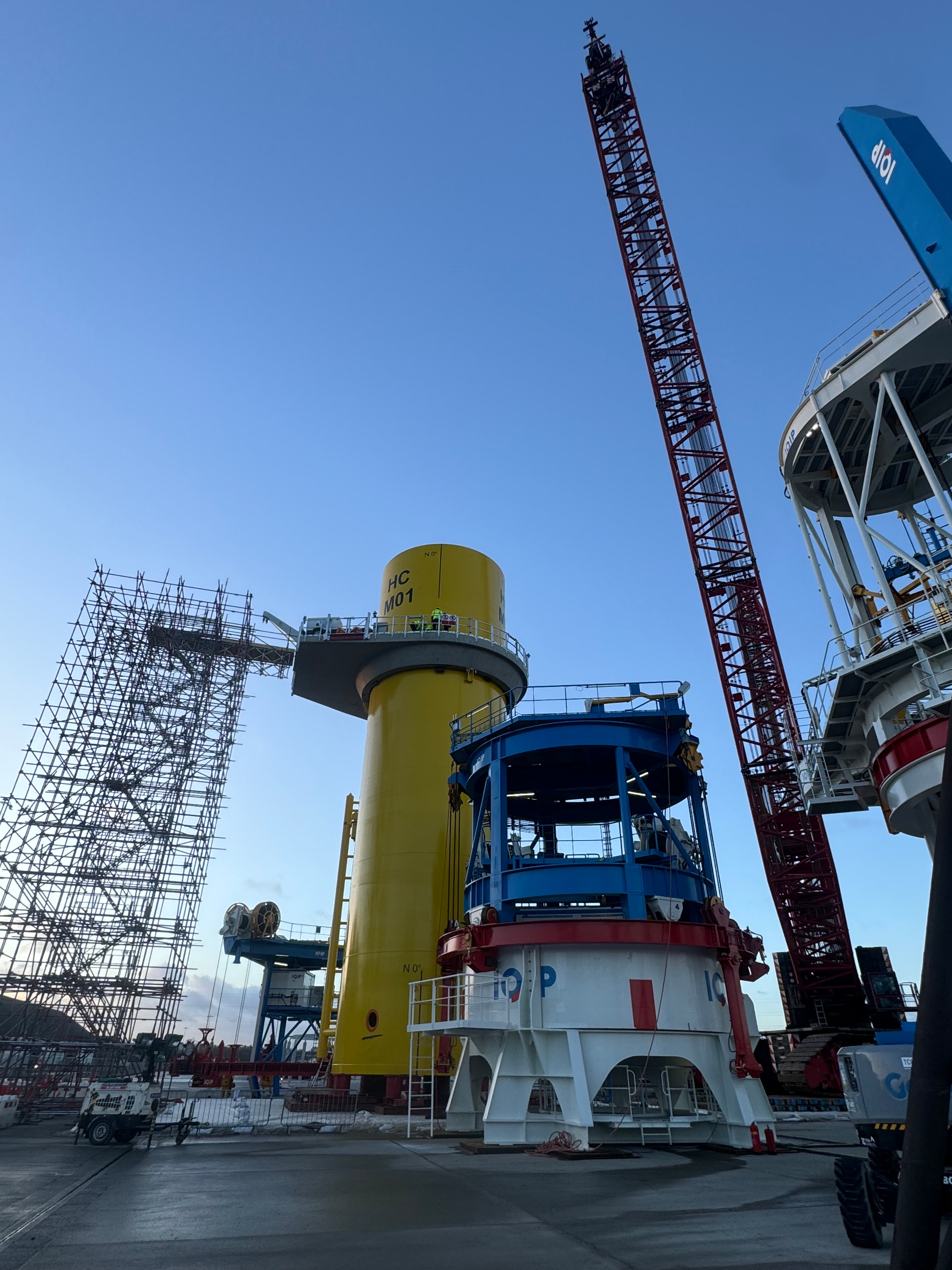 Precision Engineering on the River Tyne: Jalna Supports Wind Turbine Site Mobilisation