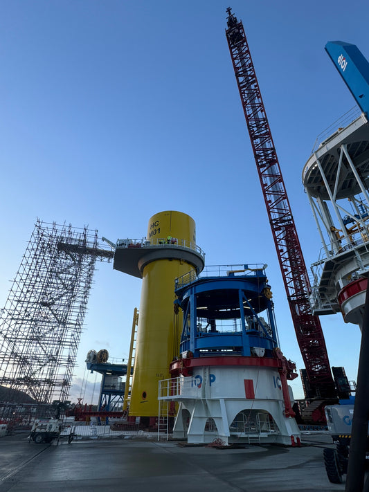 Precision Engineering on the River Tyne: Jalna Supports Wind Turbine Site Mobilisation